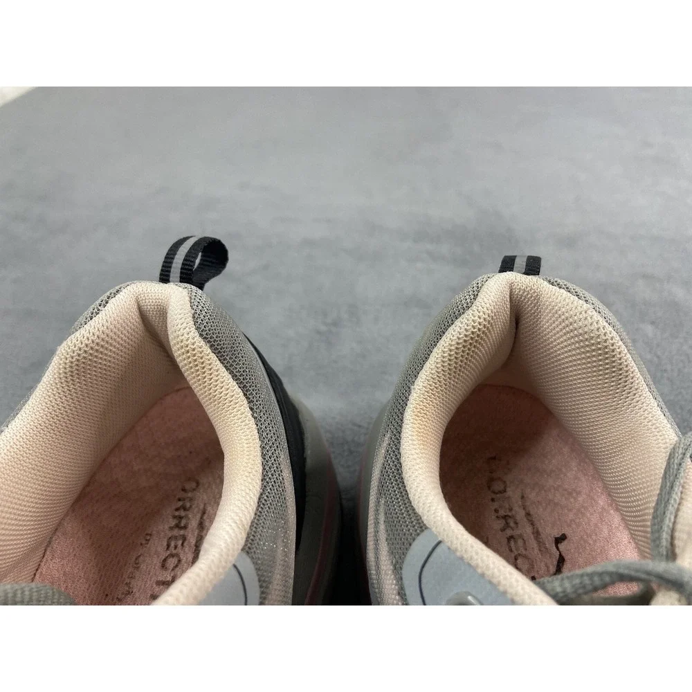 Gravity Defyer Gdefy Shoes Womens‎ 7.5 Gray Pink Ion Walking Sneakers Comfort